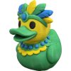 Brazilian Carnival Duck Figurine – Colorful Decorative Rubber Duck-Inspired Sculpture for Desk, Shelf or Gift – Quirky Collectible Décor for Adults & Teens – 3D Printed in Canada — 3D Printed Collectible by 3DCentral