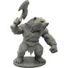 Kodiaxe Bear Warrior Figurine – Battle-Ready Fantasy Miniature with Dual Blade Axe – Epic Display Model or Paintable Figurine – 3D Printed in Canada — 3D Printed Collectible by 3DCentral
