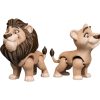 Cartoon Lion Couple Figurines – Articulated Lion and Lioness Collectible Display Models for Desk or Shelf – Fun Animal Gift for Teens & Adults – 3D Printed in Canada — 3D Printed Collectible by 3DCentral