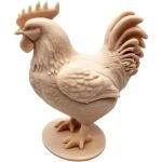 Realistic Chicken Miniature
