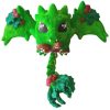 Holly Cinderling – Articulated Holiday Dragon Ornament with Gingerbread & Holly Details, Poseable Fantasy Figurine – 3D Printed in Canada — 3D Printed Collectible by 3DCentral