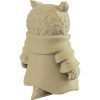 The Sorcerer Owl Figurine – Fantasy Owl Mage with Cloak & Spellcaster Garb – Owls & Dragons Collection – Paintable Display Miniature – 3D Printed in Canada — 3D Printed Collectible by 3DCentral