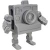 Zoomie Camera Robot Figurine – Retro Camera Inspired Collectible for Desk or Display – Photographer Gift & Geeky Decor – 3D Printed in Canada — 3D Printed Collectible by 3DCentral