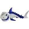 Articulated Skeleton Shark Figurine – Flexible Shark Model, Poseable Skeleton Desk Toy, Unique Decorative Display Collectible Gift, Collectible Marine Decor – 3D Printed in Canada — 3D Printed Collectible by 3DCentral