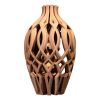 Modern Geometric Vista Vase for Faux Flowers or Home Display, Sculptural Decorative Accent – 3D Printed in Canada — 3D Printed Collectible by 3DCentral
