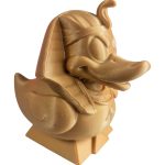 Duck of The Nile – Egyptian Pharaoh Rubber Duck Figurine | Funny Mythology Decor for Shelf, Desk, or Gift Display