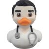 Male Doctor Duck Figurine – Funny Medical Duck Collectible in Lab Coat with Stethoscope for Desk Decor & Gag Gifts – 3D Printed in Canada — 3D Printed Collectible by 3DCentral