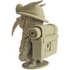 The Treasure Hunter Owl Figurine – Fantasy Explorer Owl with Pickaxe, Backpack & Helmet – Owls & Dragons Collection – Paintable Display Sculpture – 3D Printed in Canada — 3D Printed Collectible by 3DCentral