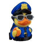 Quop Male Duck Figurine – Police-Themed Car Dashboard & Desk Decor – Law Enforcement Collectible