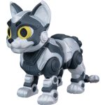C-47 “ShadowProwler” Articulated Robot Cat Figurine – Posable Collectible Desk Pet for Teens & Adults – Cyberpunk Mech Aesthetic, 3D Printed Toy Display Model