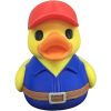 Plumber Duck Figurine – Rubber Duck in Work Belt & Red Cap for Tradesmen, Pipe Pros, and Funny Gift Decor – 3D Printed in Canada — 3D Printed Collectible by 3DCentral