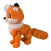 Flexy Fox Articulating Figurine – Desk Toy for Decorative Display, Anxiety, ADHD, Autism – Perfect for Teens & Adults – 3D Printed in Canada — 3D Printed Collectible by 3DCentral