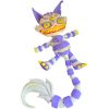 Articulated Twisty Creepy Cat Figurine – Multieyed Horror Monster Cat with Scorpion Tail, Creepy-Cute Gothic Desk Toy, Posable Collectible Figurine for Halloween Decor & Collectors – 3D Printed in Canada — 3D Printed Collectible by 3DCentral