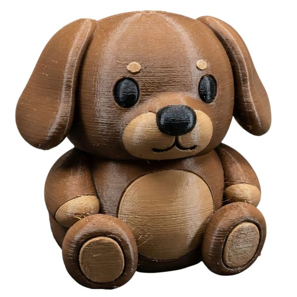 Dachshund Teddy Bear Cub Figurine – Dog-Inspired Collectible