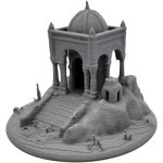 Desert Temple Miniature – Ancient Fantasy Ruins Terrain