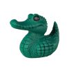 Crocodile Duck Figurine – Funny Alligator Rubber Ducky for 4x4 Ducking, Off-Road Kindness Ducks, Cruise Ship Duck Hunt, Dashboard & Shelf Décor, Collector Gift – 3D Printed in Canada — 3D Printed Collectible by 3DCentral