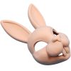Easter Bunny Mask Sculpture – Cute Rabbit Face Wall Décor or Prop – 3D Printed in Canada — 3D Printed Collectible by 3DCentral