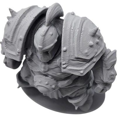 Dwarf in Heavy Armor Miniature – Fantasy Wargame Figurine for Tabletop RPGs & Dioramas – 3D Printed in Canada — 3D Printed Collectible by 3DCentral