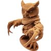 The Shapeshifter Owl Figurine – Transforming Owl with Claws & Warrior Wrap – Owls & Dragons Collection – Fantasy Paintable Sculpture – 3D Printed in Canada — 3D Printed Collectible by 3DCentral