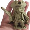 The Pirate Owl Figurine – Fantasy Owl Buccaneer with Tricorn Hat & Flintlock Pistol – Owls & Dragons Collection – Paintable Miniature for Display or Diorama – 3D Printed in Canada — 3D Printed Collectible by 3DCentral