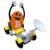 Bitcoin Moon Buggy Crypto Figurine — 3D Printed Articulated Figurines by 3DCentral