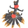Articulated Twisty Kitsune Fox Figurine – Nine-Tailed Japanese Fox Spirit Statue – Demon Fox Collectible Mythical Desk Ornament & Home Decor – 3D Printed in Canada — 3D Printed Collectible by 3DCentral