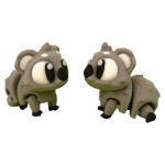 5-Pack Mini Baby Koala Figurines