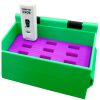 Mini Dumpster USB Holder – Quirky Storage Bin for Flash Drives, Dongles & Tech Accessories – Hinged Lid Desktop Organizer – 3D Printed in Canada — 3D Printed Collectible by 3DCentral