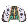 Wooden Relic Dual Controller Grip Device Case – Fantasy-Inspired Gamepad Holder for Switch Console Controller – 3D Printed in Canada — 3D Printed Collectible by 3DCentral