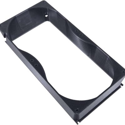 Dual 120mm to 140mm Input Fan Adapter Compatible with Antminer S19/S21 – Dual-Fan Cooling Upgrade – Compatible with S19, S19 Pro, S19j, S19 XP, T19, S21 Series — 3D Printed Collectible by 3DCentral