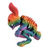 Skeleton Bunny Figurine – Articulated Gothic Rabbit Desk Collectible – Creepy Collectible & Decorative Display – 3D Printed in Canada — 3D Printed Collectible by 3DCentral