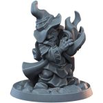 Gnome Warlock Miniature | 3DCentral