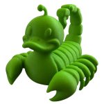 Scorpion Duck Collectible Figurine