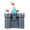 Fairytale Castle – Fantasy Fairy House Castle Décor with Towers & Flags – Enchanted Collectible – 3D Printed in Canada — 3D Printed Collectible by 3DCentral