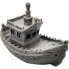 High Detail Benchmark Boat Miniature – Precision Test Model for 3D Printer Calibration, Display & Functional Showcase – No Supports – 3D Printed in Canada — 3D Printed Collectible by 3DCentral