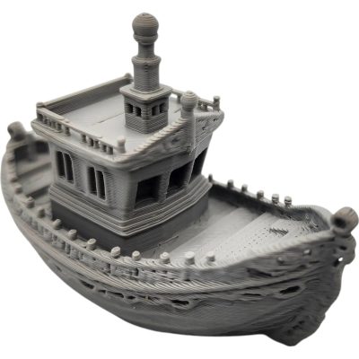 High Detail Benchmark Boat Miniature – Precision Test Model for 3D Printer Calibration, Display & Functional Showcase – No Supports – 3D Printed in Canada — 3D Printed Collectible by 3DCentral
