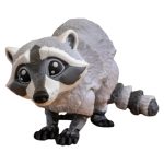 Articulated Raccoon Figurine