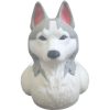 Siberian Husky Duck Figurine – Husky-Duck Hybrid with Pointed Ears & Arctic Coat – Funny Collectible Gift for Dog Lovers & Sled Dog Fans – 3D Printed in Canada — 3D Printed Collectible by 3DCentral