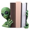 Shelf Invader Bookend – Alien-Themed Sci-Fi Bookshelf Organizer – Unique Decorative Book Holder – 3D Printed in Canada — 3D Printed Collectible by 3DCentral