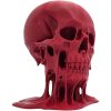 Floating Liquid Skull Figurine – Gothic Horror Halloween Decoration, Creepy Dripping Skull Statue for Haunted Décor – 3D Printed in Canada — 3D Printed Collectible by 3DCentral