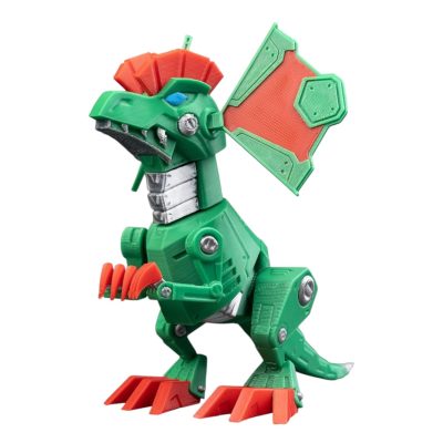 DilophoBOT – Articulated Mecha Dilophosaurus Figurine – Sci-Fi Desk Fidget for Teens & Adults – Stress Relief & Collectible – 3D Printed in Canada — 3D Printed Collectible by 3DCentral