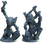 Hill Trolls Miniature Set