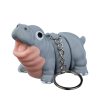 Merry Baby Hippo Figurine – Cute Desk Buddy, Animal Collectible, and Collectible Display Toy – 3D Printed in Canada — 3D Printed Collectible by 3DCentral