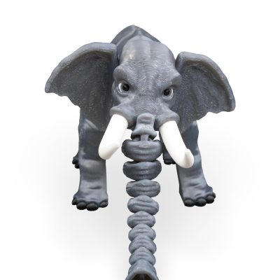 Articulated Elephant Figurine – Safari Desk Fidget for Teens & Adults – Stress Relief & Collectible – 3D Printed in Canada — 3D Printed Collectible by 3DCentral