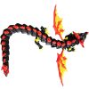Scorchwing Tyrant Fire Dragon Figurine – Articulated Fantasy Collectible Sculpture with Flame Details and Fiery Wings – 3D Printed in Canada — 3D Printed Collectible by 3DCentral