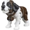 Bernie The St. Bernard – Articulated Dog Figurine with Barrel Accessory, Poseable Collectible Collectible Model for Display or Play – 3D Printed in Canada — 3D Printed Collectible by 3DCentral