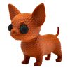 Knitted Chihuahua Figurine – Faux-Plush Big-Eyed Dog Sculpture with Cozy Yarn Texture – 3D Printed in Canada — 3D Printed Collectible by 3DCentral