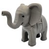 Carved Elephant Figurine – Decorative 3D Printed Animal Sculpture with Stylized Features – 3D Printed in Canada — 3D Printed Collectible by 3DCentral