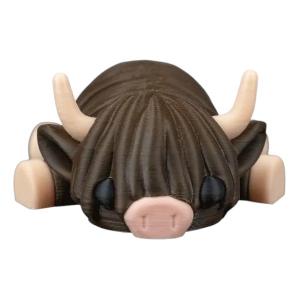 Highland Cow Figurine Set