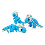 5-Pack Mini Baby Gob T-Rex Figurines – Articulated Dinosaur Desk Pets, Collectible Pocket Dinos for Teens & Adults – 2 Inch Poseable Figures